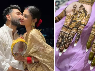 'Firsts Are Always Special', Says Mouni Roy As She Celebrates Karwa Chauth With Suraj Nambiar