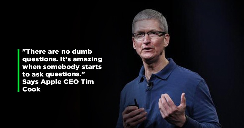 Apple CEO Tim Cook Shares 4 Traits He looks For In Candidates When Hiring