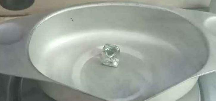 businessman got 40 lakh diamond