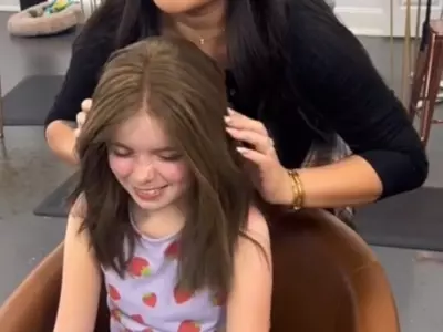 Young Cancer Patient Gets Free Wig
