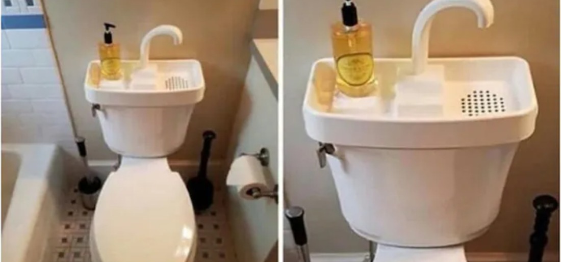 Environment-friendly Japanese Toilet Saves Water