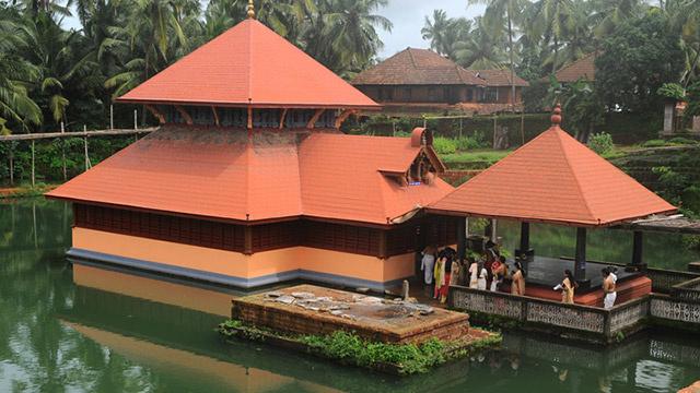 kerala kasargod temple vegetarian crocodile babiya death 