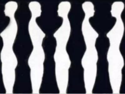optical illusions, women or vase