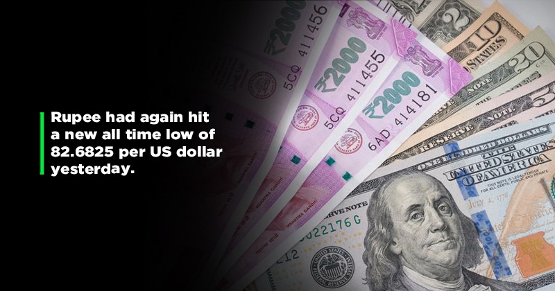 Rupee Could Drop To 84-85 Per US Dollar By March 2023