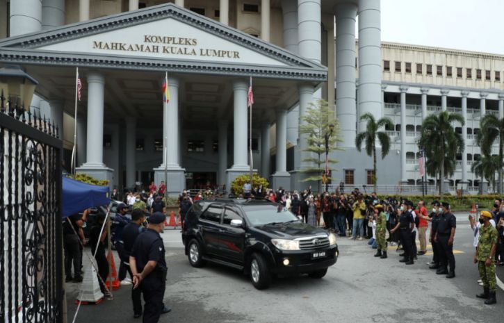 吉隆坡法院的纳吉布拉扎克