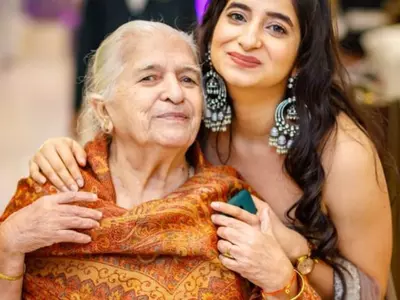 Yukti Bajaj & Grandmother Sheela Bajaj