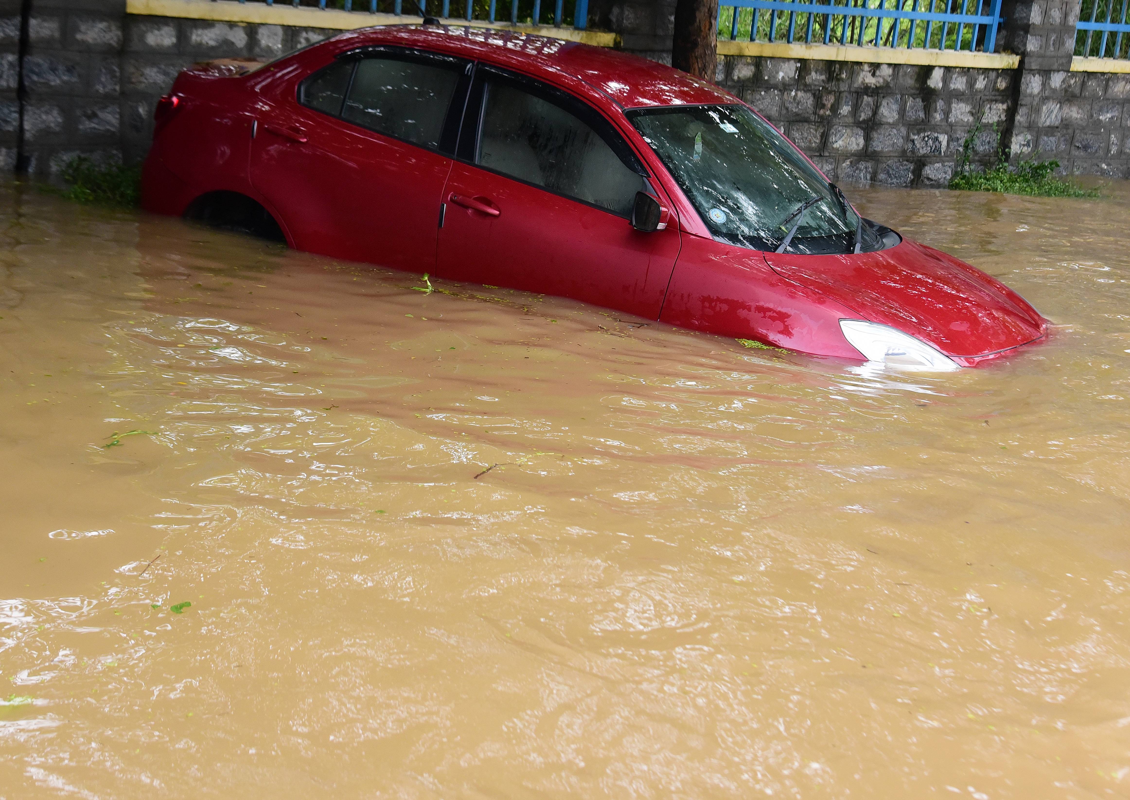 Bengaluru Flood Cars