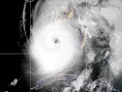 Hurricane Ian’s Eye Of The Storm Captured By NOA Satellites