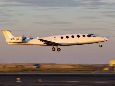 This All-New Electric Passenger Aircraft Successfully Takes Its First Flight