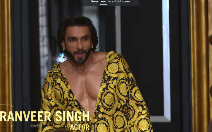 Bollywood Funland - Ranveer Singh is all about 'Guldasta Flex