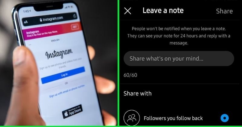 The new feature of Instagram allows you to write ‘Notes’ for your followers

 | Tech Reddy
