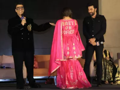 'She Is Not A Car', Fans Finds Alia Bhatt's Baby On Board Attire For Brahamastra Event 'Tacky'