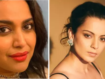 Swara Bhasker reacted to Kangana Ranaut calling her a B-grade actress and said that she is a frank girl who lives in a democracy and can say whatever she wants to. 