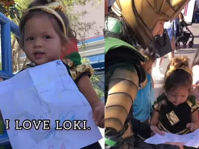 Girl wrote a letter to loki