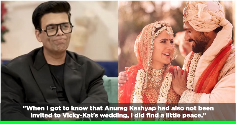 Karan Johar Admits He Was Embarrassed After Not Being Invited To Vicky-Katrina’s Wedding