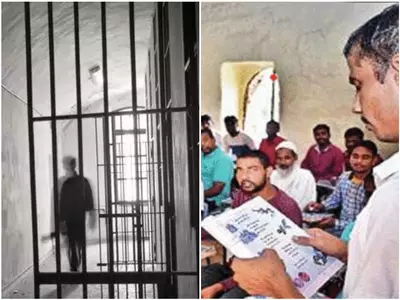 nine murder convicts are teaching jail inmates naini jail allahabad