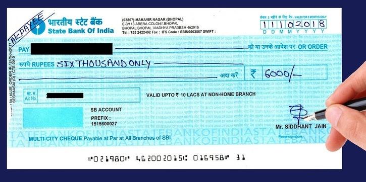 Cheque Leaf Meaning In Kannada