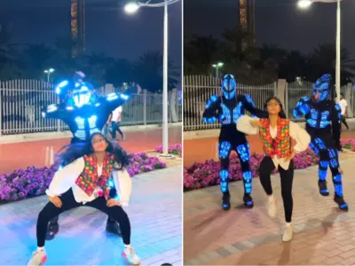 28 Million Views and Counting Dubai Girl's Dance Video with Aliens to London Thumakda Goes Viral