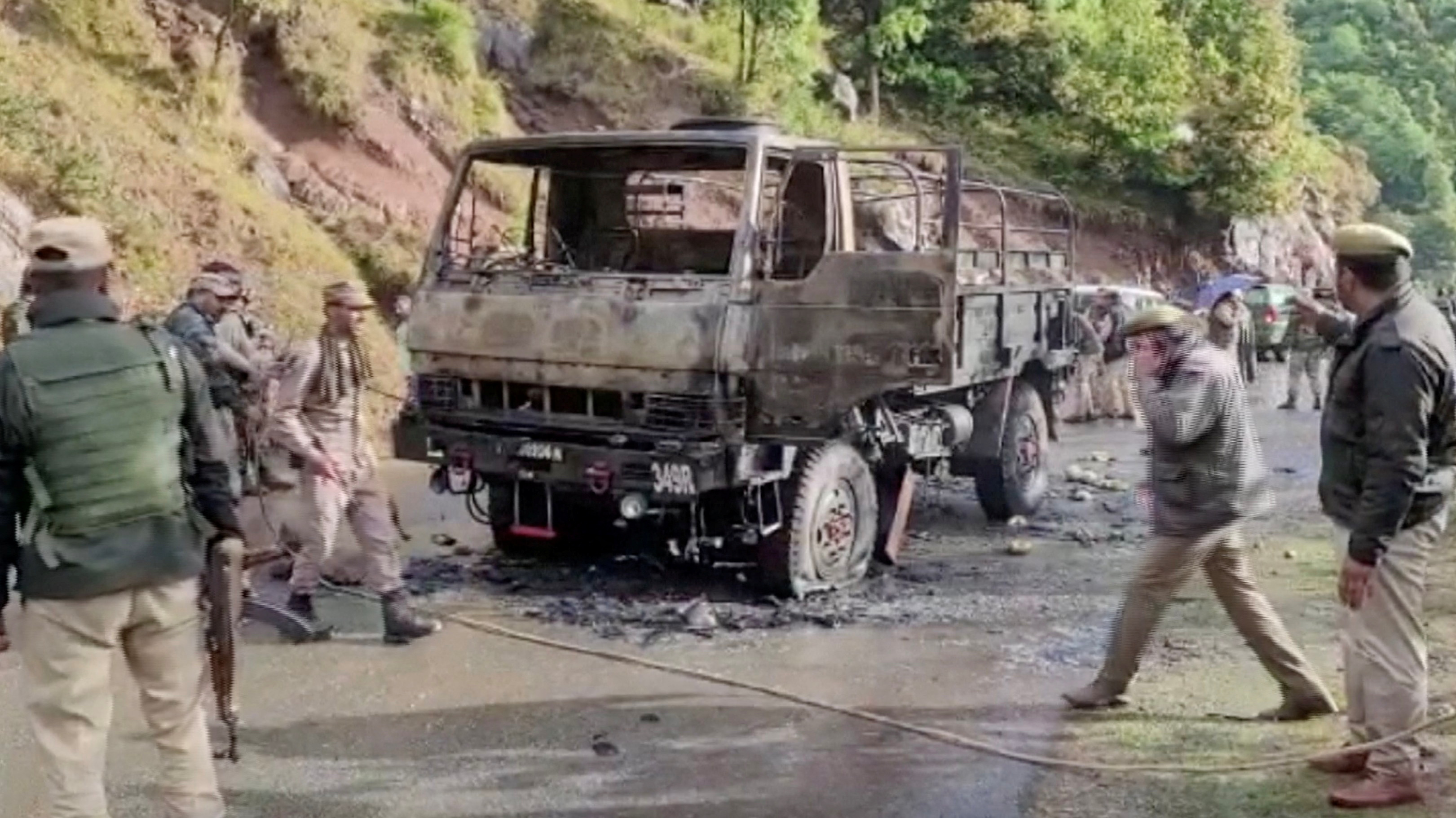 Poonch Army Vehicle Attack That Killed Five Soldiers Was The Deadliest ...