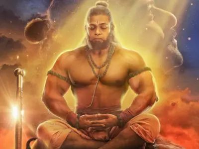 Twitter Divided After Makers Drop New Poster Of 'Bajrangbali' From Adipurush On Hanuman Jayanti