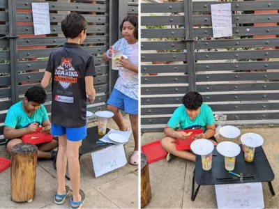 Cool Kids with a Hot Business Bengaluru's Lemonade Stand Takes the Internet by Storm