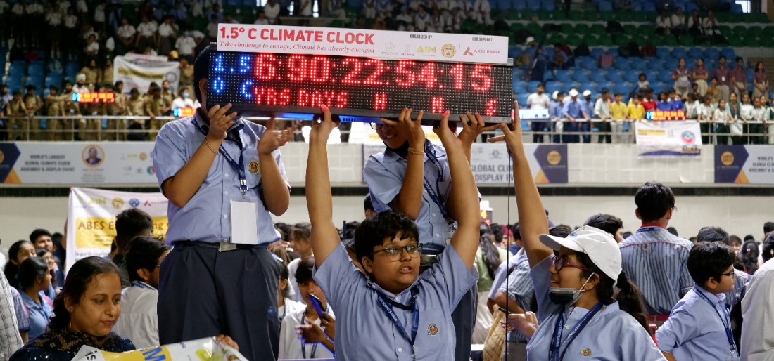 On Earth Day, Thousands Come Together To Set A Record For Assembling