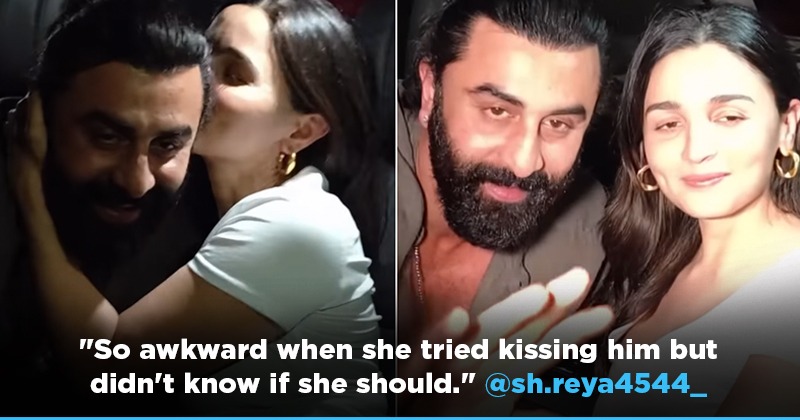 Alia Bhatt Gets Brutally Trolled For Kissing Ranbir Kapoor While ...