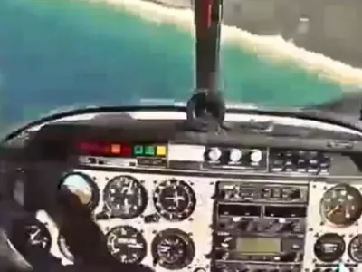Flight Instructor Teaches Trick To Exit Spin