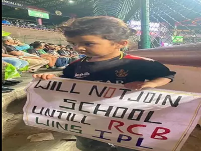 From the Classroom to the Stadium Little Girl’s Demand for RCB Victory Sparks a Revolution