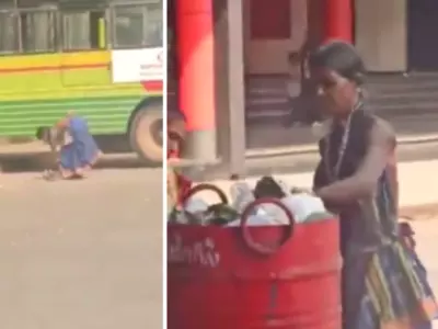 Fruit Seller’s Story of Cleaning Bus Stand After Garbage Thrown by People