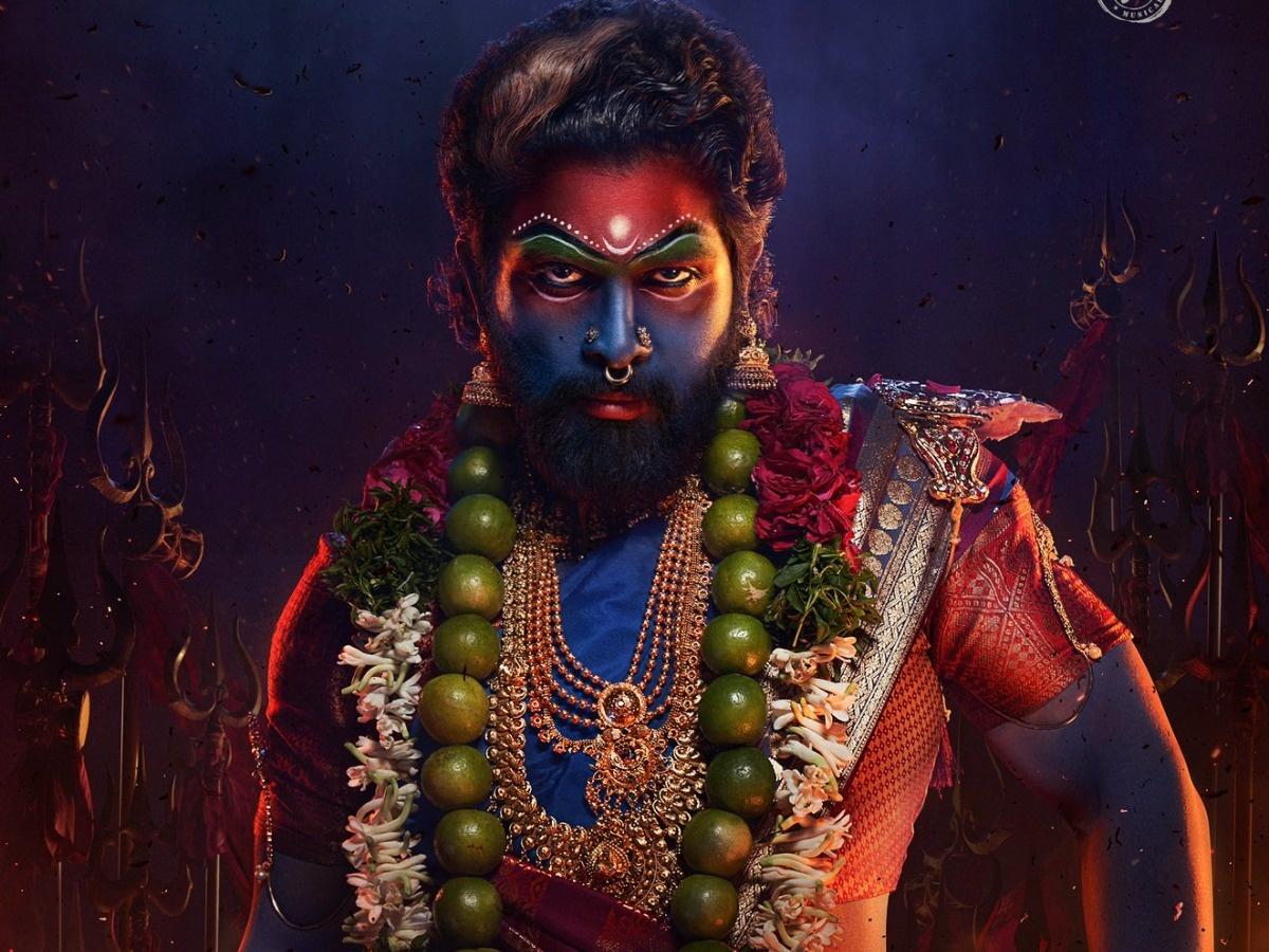 Allu Arjun's Look In Pushpa 2 Poster Inspired By Gangamma Talli ...