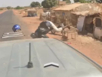 Google Street View Car Crash Video