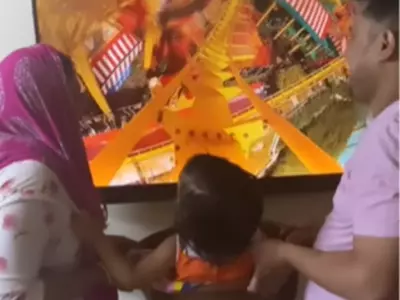 Parents Use Jugaad To Make Virtual Roller Coaster 