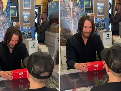 9-Yr-Old Fan Tells Keanu Reeves 'You're My Favourite Actor In The Whole World, Video Goes Viral