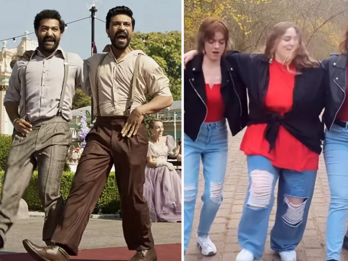 German Woman Dances To RRR's OscarWinning 'Naatu Naatu' In Viral Video