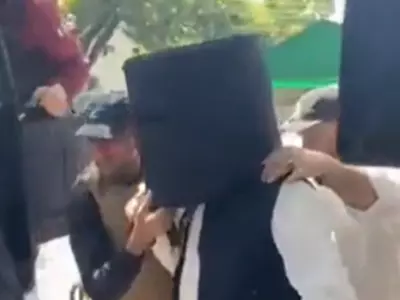 Pakistan PM Imran Khan Wears Bulletproof Bucket To Court
