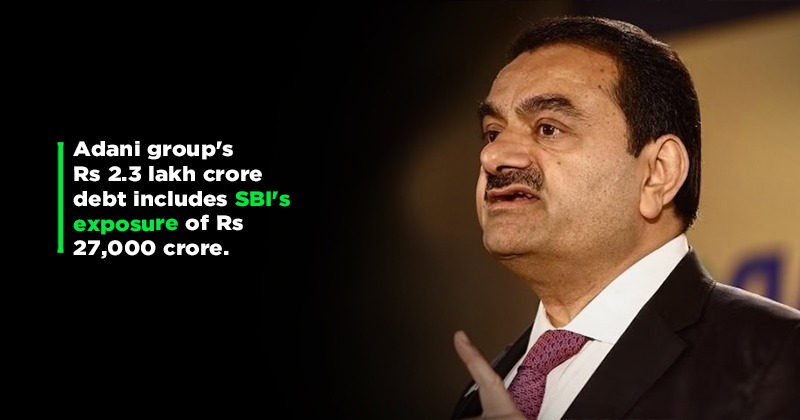 Adani Group's Debt Rises 21% To Rs 2.3 Lakh Crore In FY23