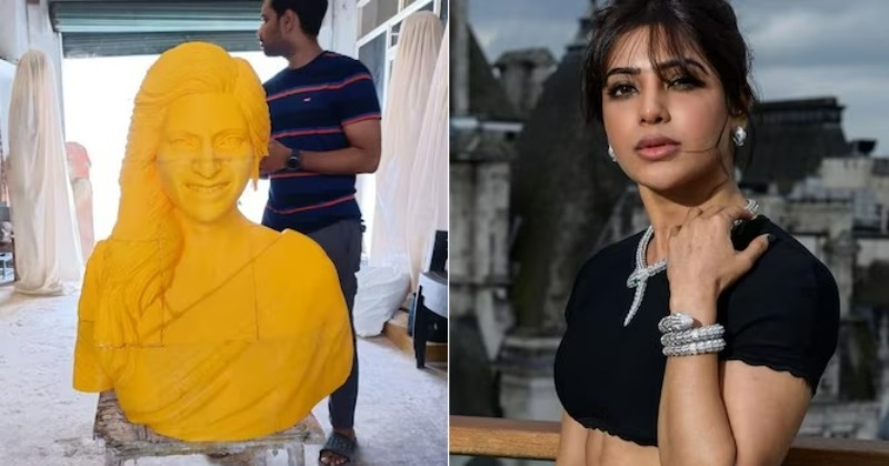 Samantha Ruth Prabhu's Fan Builds A Temple For Her In Andhra Pradesh ...