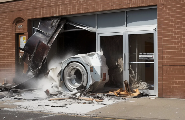 Video: Man Miraculously Escapes A Deadly Laundromat Blast