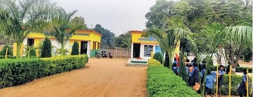 a principal from Chhattisgarh changed the structure of the government school