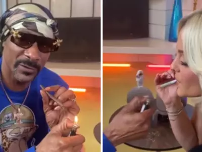 Snoop Dogg Came To The Sets With His 'Death Row Joints' And Bebe Rexha Got 'So High' With Him
