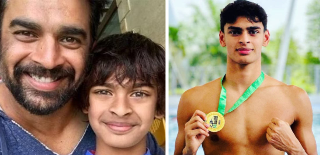 R Madhavan's 17YearOld Son Vedaant Is Prepping Up For Olympics R Madhavan's 17YearOld Son Vedaant Is Prepping Up For Olympics