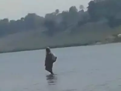 Woman Declared God After She Walks On Water