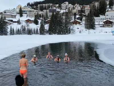 winter swimming