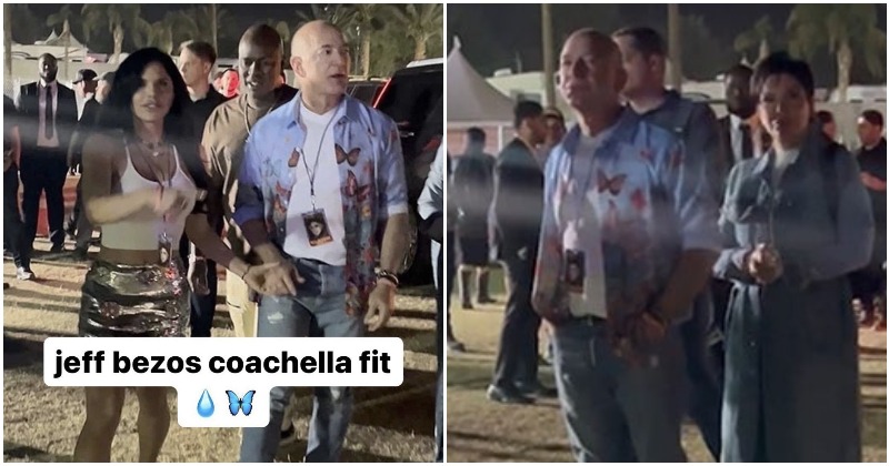 Billionaire Jeff Bezos Spotted Wearing $12 Shirt At Coachella