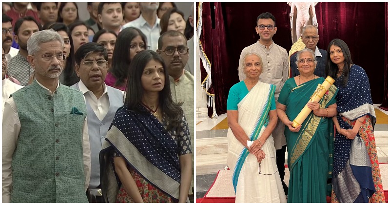 UK First Lady Akshata Murty Moved To Front Row At Padma Awards Ceremony