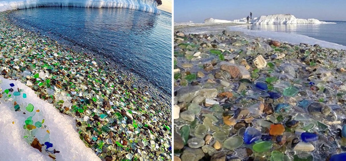 How This Polluted Beach In Russia Turned Into A Beautiful Glass Beach?