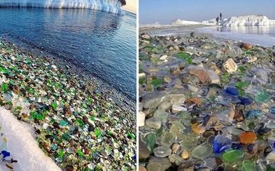 Glass Beach, California: When nature turns trash into tourist attraction,  California - Times of India Travel