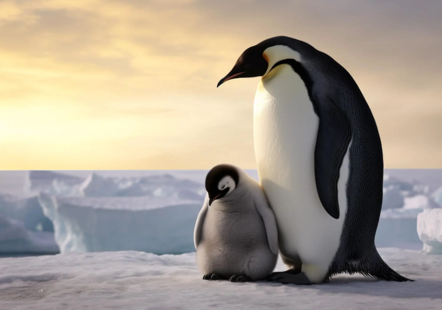 10000 emperor penguin chicks died in 2022 antarctica global warming