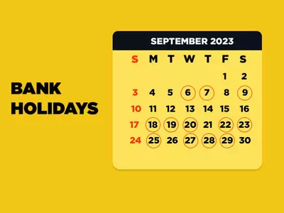 Bank Holidays In September 2023